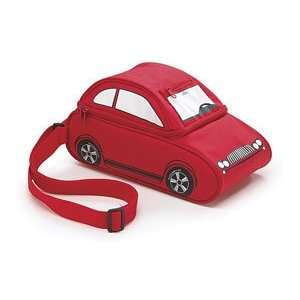  Red Car Shaped Lunch Tote Cooler Nylon School: Kitchen 