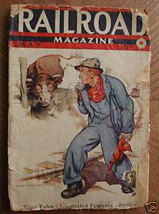 Railroad Magazine May 1938  