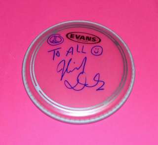 MONKEES MICKY DOLENZ SIGNED AUTOGRAPHED DRUMHEAD TO ALL *PROOF 