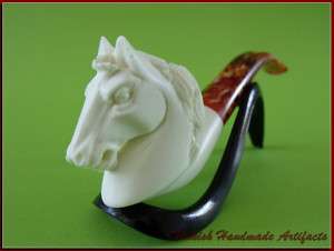 HORSE Meerschaum Smoking Tobacco Tobaco Pipe Pipes 766  