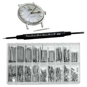 360pc Stainless Steel Watch Band Strap Spring Bar Pin 