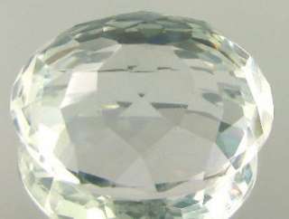 Fine Large 30.5Ct Natural Clear White Crystal Quartz Oval Gem  