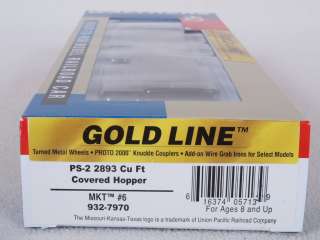 Walthers Gold 7970 HO RTR PS 2 Covered Hopper Missouri Kansas Texas 