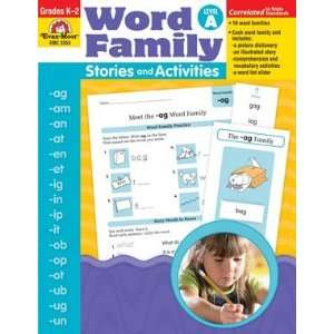  Evan Moor Educational Publishers 3353 Word Family Stories 