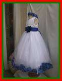 white rose petal dresses:
