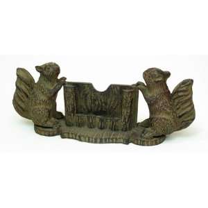  Cast Iron Squirrel Business Card Holder: Everything Else