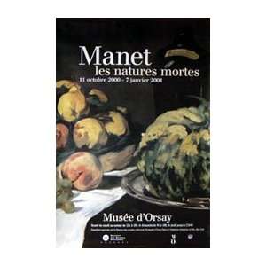  MUSEE DORSAY MANET STILL LIFE (FRENCH ROLLED) Movie 