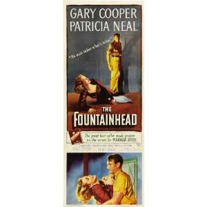  The Fountainhead Movie Poster (14 x 36 Inches   36cm x 
