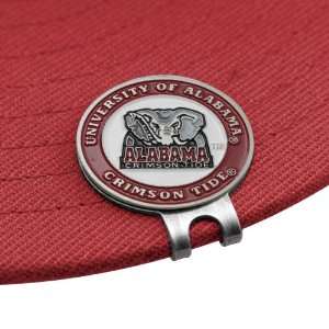  NCAA Alabama Crimson Tide Ball Markers & Hat Clip Set 