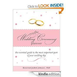 Wedding Ceremony Planner The Essential Guide to the Most Important 