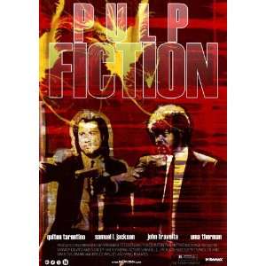 Pulp Fiction (1994) 27 x 40 Movie Poster Dutch Style A