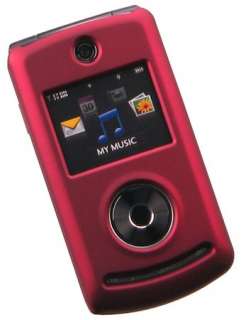 RUBBERIZED RED CASE COVER FOR LG CHOCOLATE 3 III vx8560  