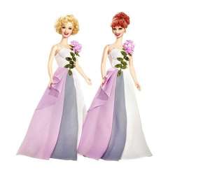 Love Lucy & ETHEL BUY THE SAME DRESS Barbie MINT!  