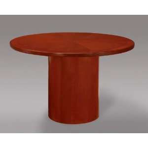  Belmont 48 Round Conference Table in Brown Cherry 