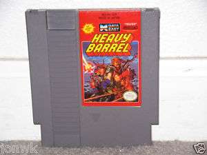 HEAVY BARREL   Original Nintendo Nes game 13252002142  
