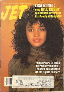 jet magazine 9/19/1988 ( Lisa Bonet )  