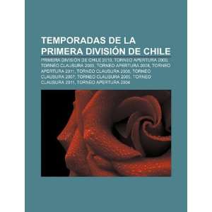  de la Primera División de Chile: Primera División de Chile 