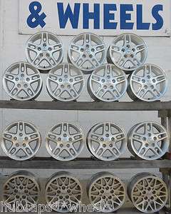   Cherokee Wagoneer OEM Gold Mesh Lacy Wheel Rims 1993 1994 1999 9011