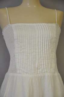   NEW WOMENS WHITE SUNDRESS DRESS SZ 8 NWT $995   