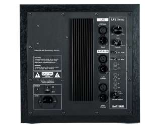 description the bm 9s subwoofer is intended to operate with the bm 