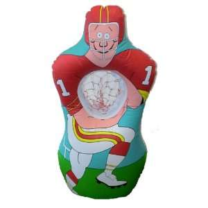  Inflatable / Inflate Carnival Football Throw Catch Game 