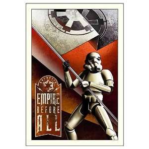  Star Wars Empire Before All Small Paper Giclee Print: Home 