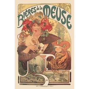   de la Meuse, Giclee Print by Alphonse Mucha, 36x54