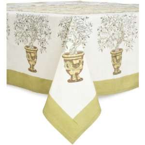  French Designed Olive Tree Tablecloths, 71 x 106 