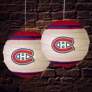 Montreal Canadiens 18 Inch Rice Paper Lamp NHL Hockey Fan Shop Sports 