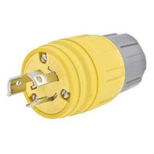  Bryant 24w49bry Watertight Plug, Nema L6 15p, 15a/250v 