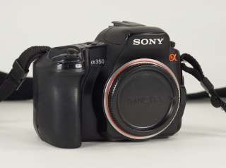 Sony a350 Alpha Camera Body for Parts Or Repair 027242727281  