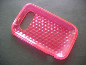 SOFT PLASTIC POUCH for HTC Wildfire S A510e G13 PINK  