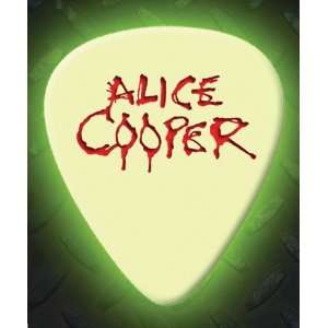  Alice Cooper 5 X Glow In The Dark Premium Guitar Picks 