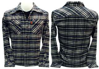 WESTERN Flannel Snap CowBoy RockaBilly VTG Shirt S  