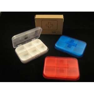  Plastic Pill Containers Case Pack 96   702481 Health 