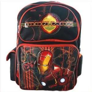  Iron Man 16 School Backpack: Toys & Games