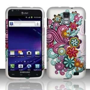  VMG Samsung Skyrocket Design Hard Case Cover   Purple Blue 