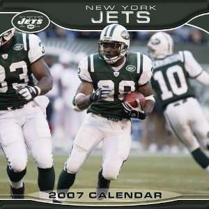  New York Jets 12x12 Wall Calendar 2007