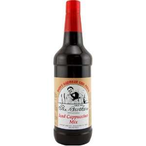  Fee Brothers Iced Cappuccino Syrup   32 oz: Kitchen 