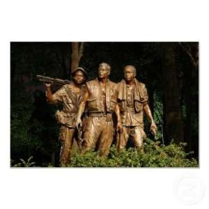  Vietnam memorial statue Print