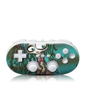  Oil Spill Mermaid Design Skin Decal Sticker for the Wii 