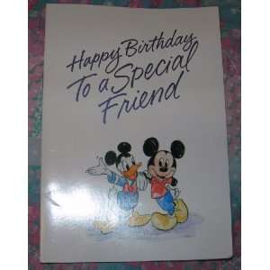   Mouse and Donald Duck Greeting Card Book: Health & Personal Care