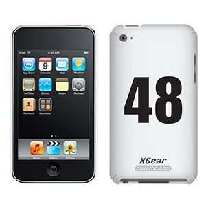  Number 48 on iPod Touch 4G XGear Shell Case: Electronics