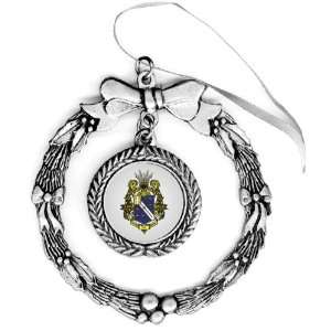  Alpha Phi Omega Pewter Holiday Ornament: Home & Kitchen