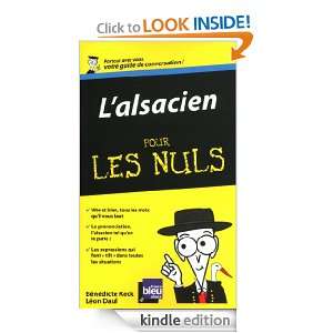 Alsacien   Guide de conversation Pour les nuls (French Edition 