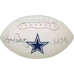 Tony Dorsett Signed Cowboys Football   HOF 94 Sports 