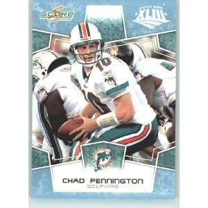 Limited Edition Super Bowl XLIII GLOSSY # 168 Chad Pennington   Miami 