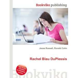 Rachel Blau DuPlessis Ronald Cohn Jesse Russell Books