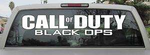 Call of Duty Black Ops Sticker Vinyl Decal Various Size  