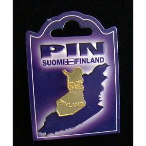  Finnish Map Pin Finland: Everything Else
